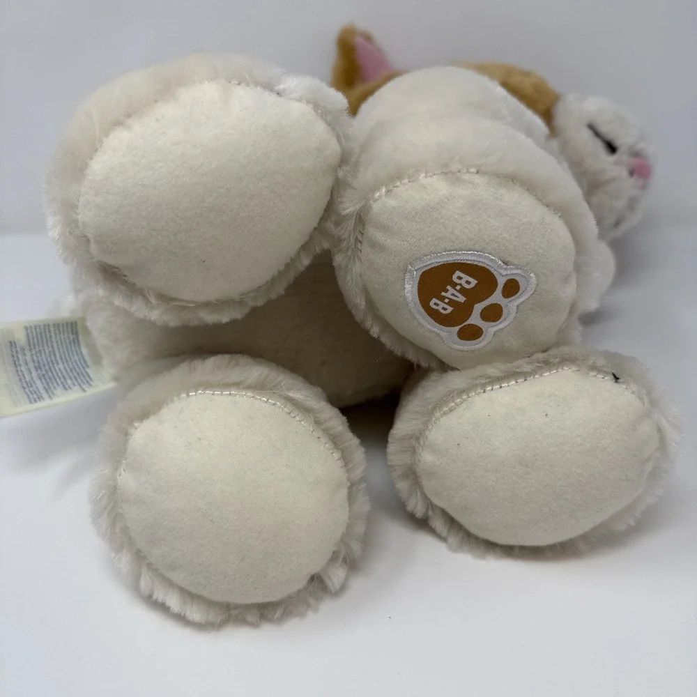 Build A Bear Promise Pets‎ Brown and White Puppy Rare Different Color Eyes BARKS